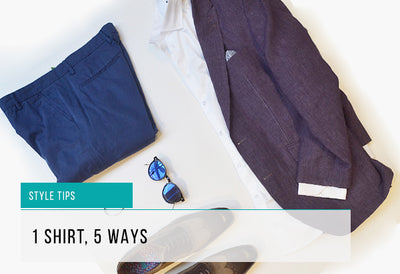 1 Shirt, 5 Ways: A Classic White Shirt