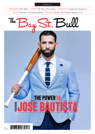 JOSE BAUTISTA IN GOTSTYLE FOR THE BAY ST BULL