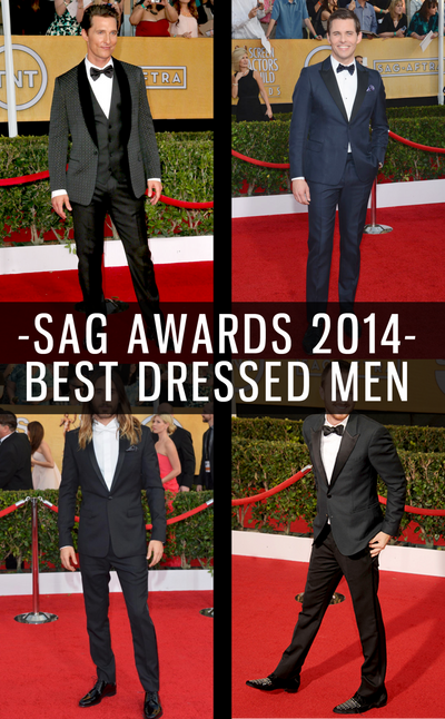 Best Dressed Men At The 2014 SAG Awards