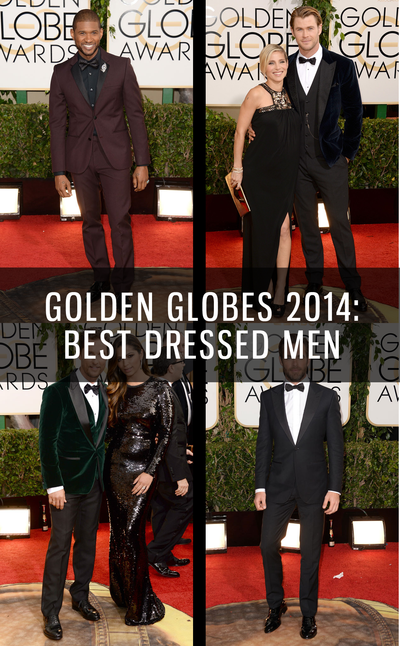 BEST DRESSED MEN AT THE 2014 GOLDEN GLOBES