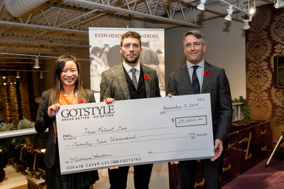 Gotstyle x Joffrey Lupul Raise $25,000 For True Patriot Love Foundation