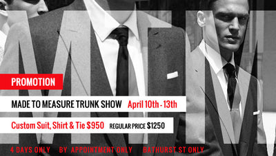 [Promotion] Made To Measure Trunk Sale