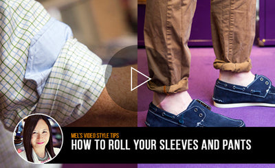 How To Roll Your Sleeves and Pants