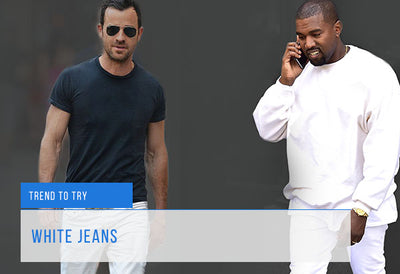 How to Wear White Jeans