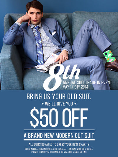 Suit Trade-In Event Is Back!