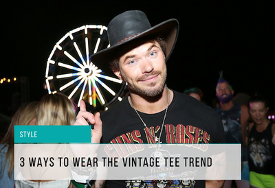 3 Ways To Wear The Vintage Tee Trend