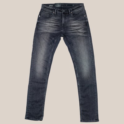 Gotstyle Fashion - Jude Neale Denim Axe Slim Straight Stretch Denim Smoke - Charcoal