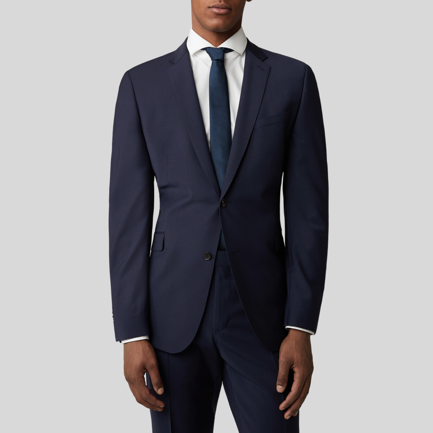 Gotstyle Fashion - Strellson Suits Wool Stretch Blend Blazer - Navy