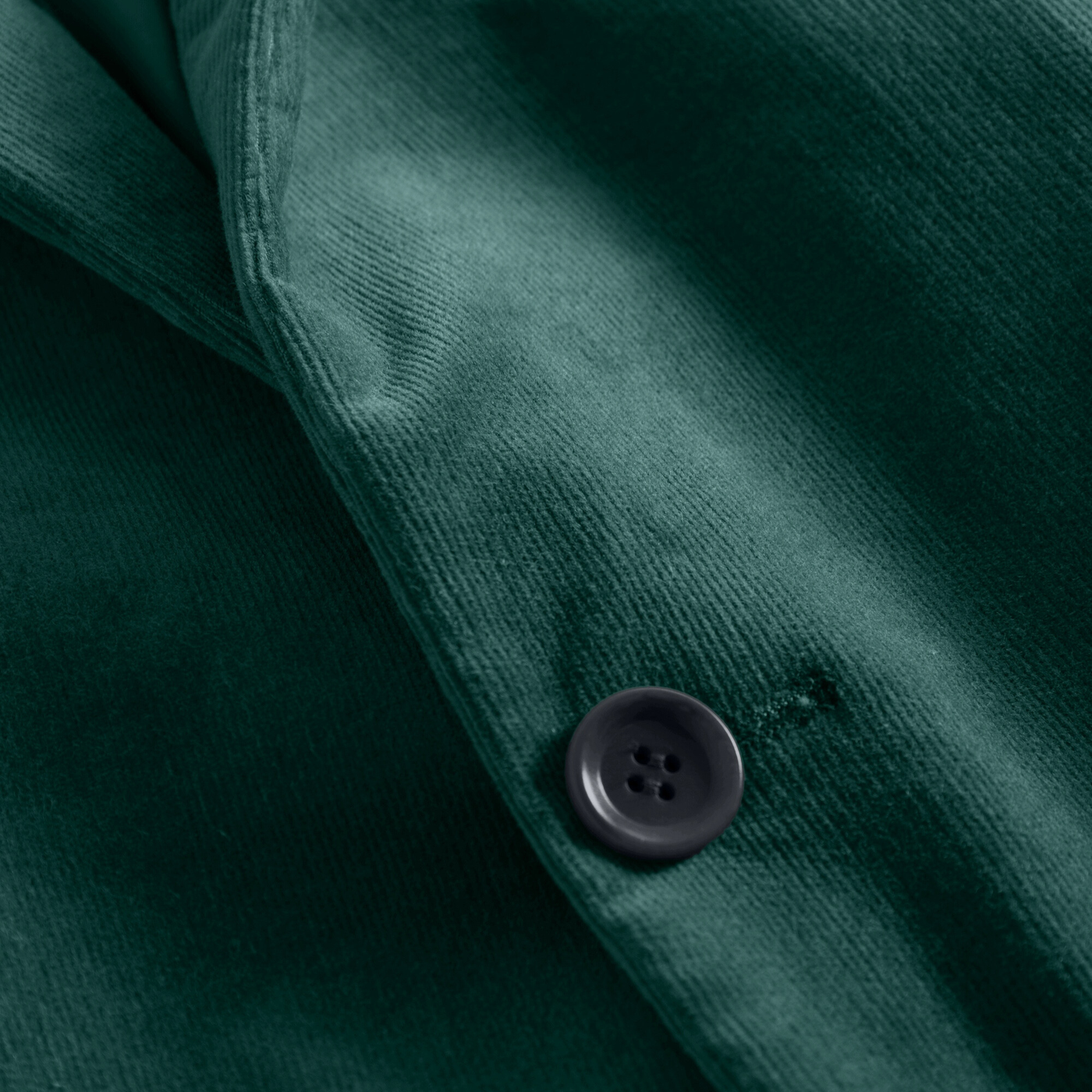 Fine Corduroy Patch Pocket Blazer - Dark Green