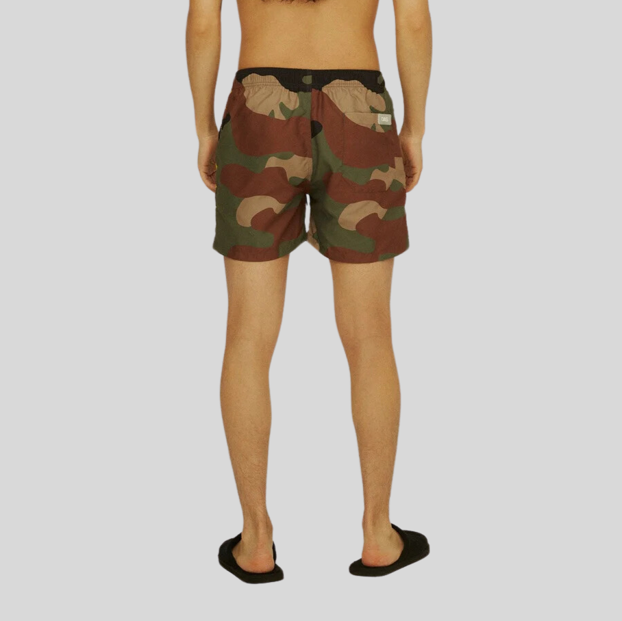 Gotstyle Fashion - OAS Shorts Camo Zig Zag Swim Shorts - Green