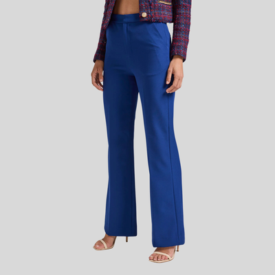 Gotstyle Fashion - Generation Love Pants Flared Crepe Pants - Navy