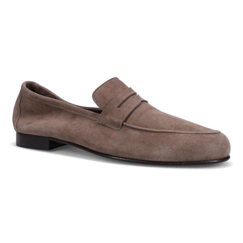 Gotstyle Fashion - Ron White Shoes Suede Penny Loafer - Ash