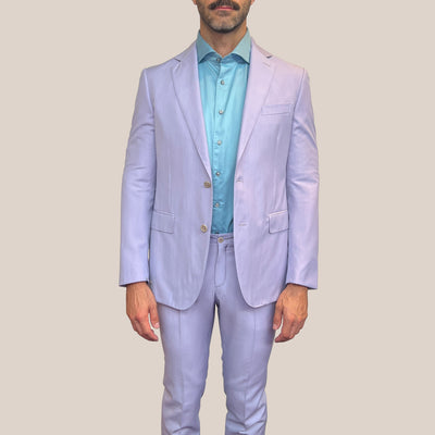 Gotstyle Fashion - Pal Zileri Suits Wool / Lyocell Blend Suit - Lilac