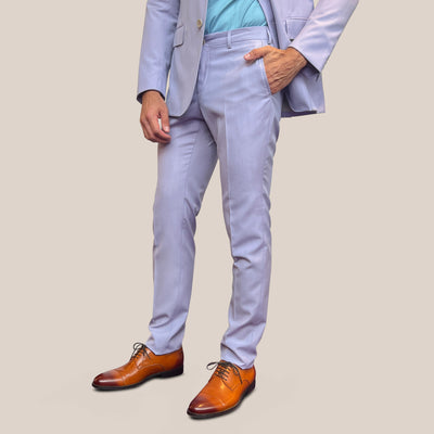 Gotstyle Fashion - Pal Zileri Suits Wool / Lyocell Blend Suit - Lilac