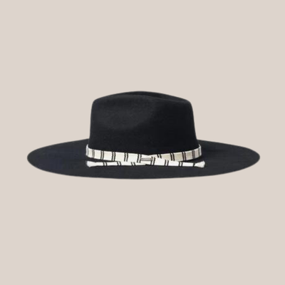 Gotstyle Fashion - Brixton Hats Leigh Felt Fedora - Black