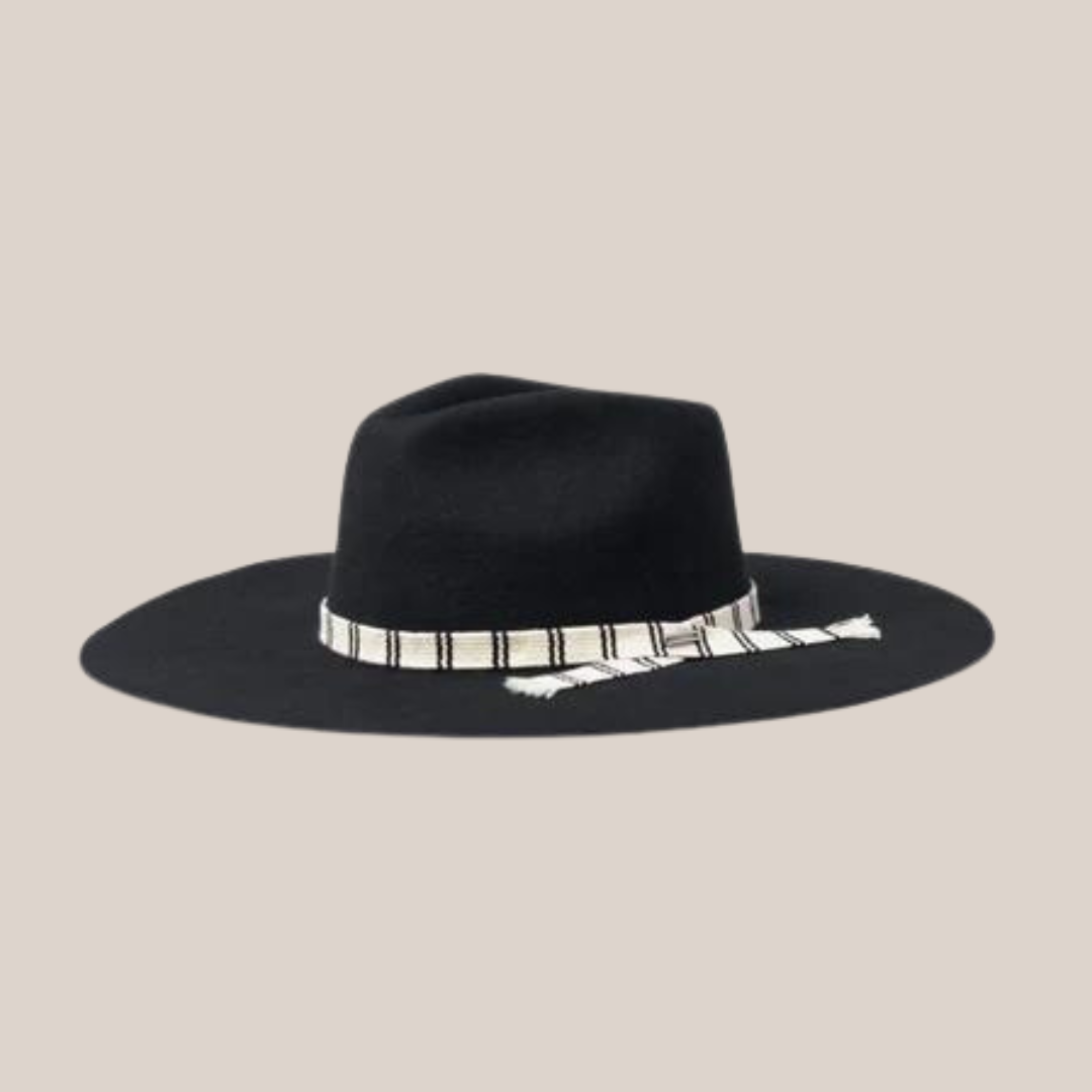 Gotstyle Fashion - Brixton Hats Leigh Felt Fedora - Black