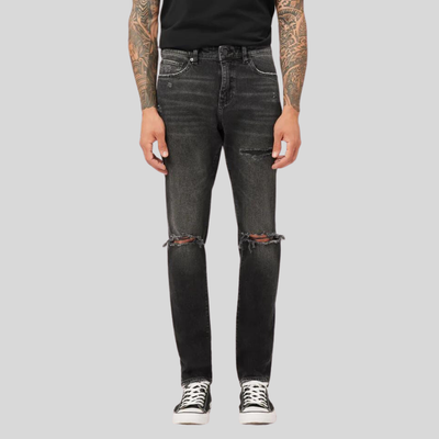 Gotstyle Fashion - DL1961 Denim Slim Fit Tapered Destructed Denim - Nightshade