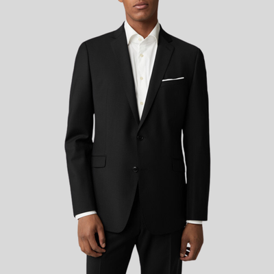 Gotstyle Fashion - Strellson Suits Wool Stretch Blend Blazer - Black