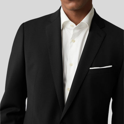 Gotstyle Fashion - Strellson Suits Wool Stretch Blend Blazer - Black