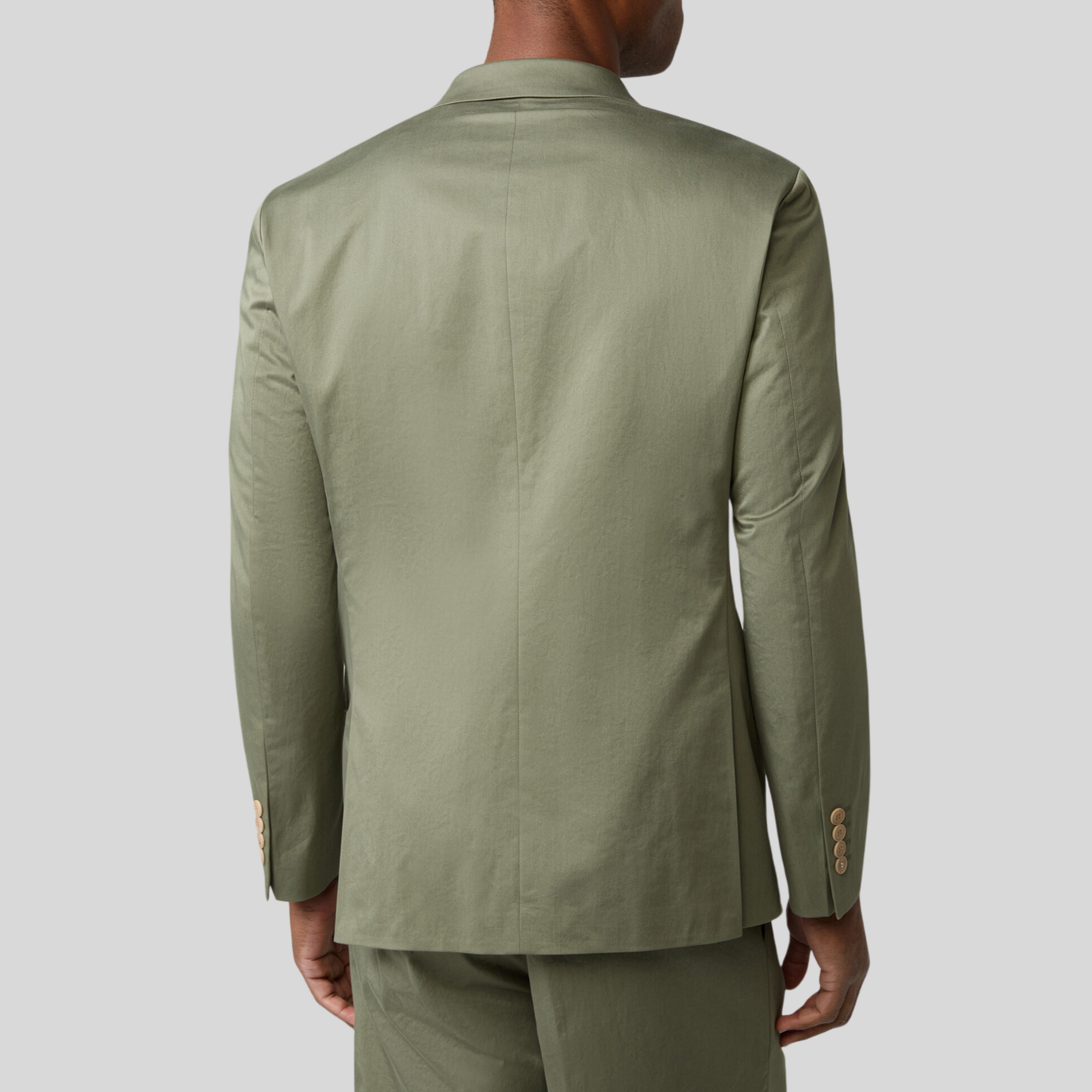 Gotstyle Fashion - Strellson Blazers Double Breasted Cotton Stretch Blazer - Olive