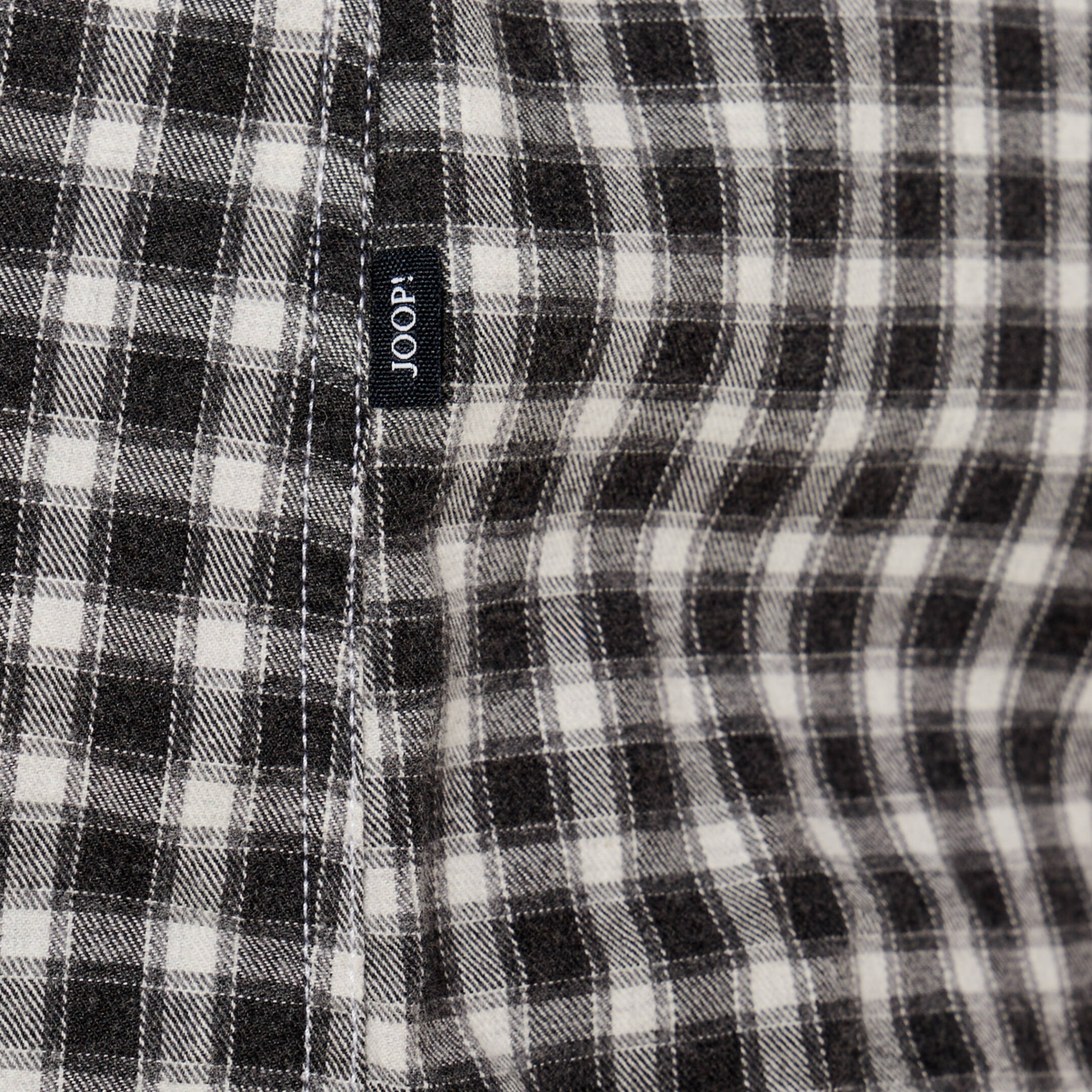 Checks Flannel Shirt - Black