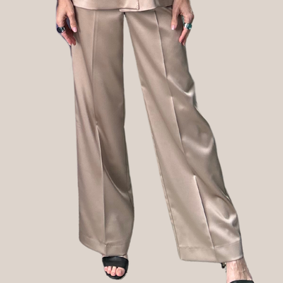 Gotstyle Fashion - Normeet Pants Wide Leg Pants - Champagne