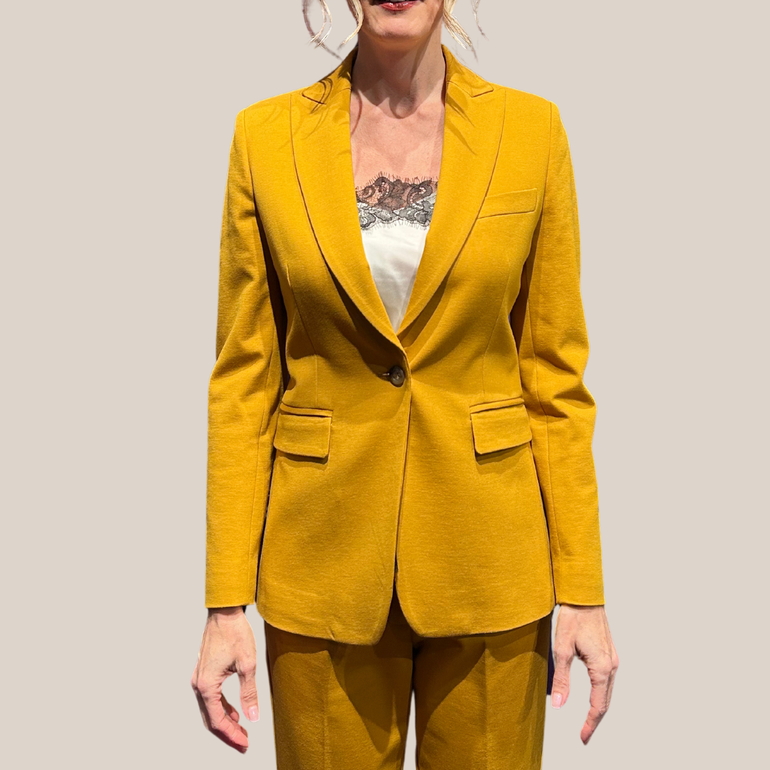 Gotstyle Fashion - Normeet Blazers Jersey Blazer - Yellow