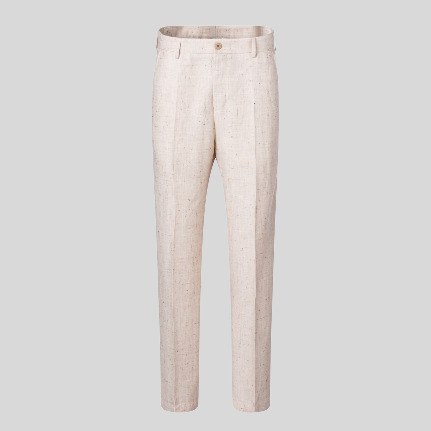 Gotstyle Fashion - Strellson Suits Mottled Linen Blend Suit Pants - Off-White