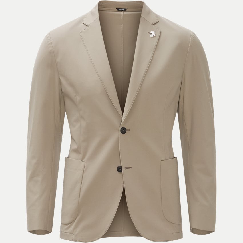 Gotstyle Fashion - Tombolini Blazers Stretch Patch Pocket Blazer - Taupe