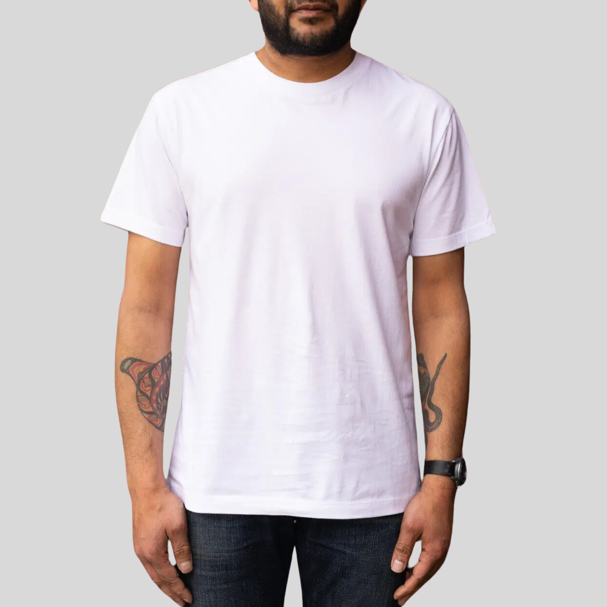 Classic Organic Cotton Crew T-Shirt - White