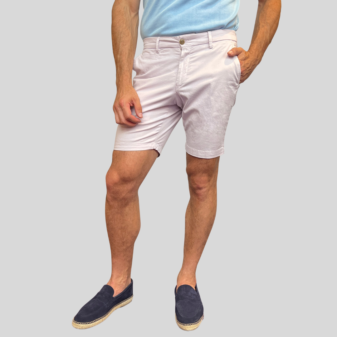 Gotstyle Fashion - Ballin Shorts Lightweight Broken Twill Stretch Cotton Short - Thistle