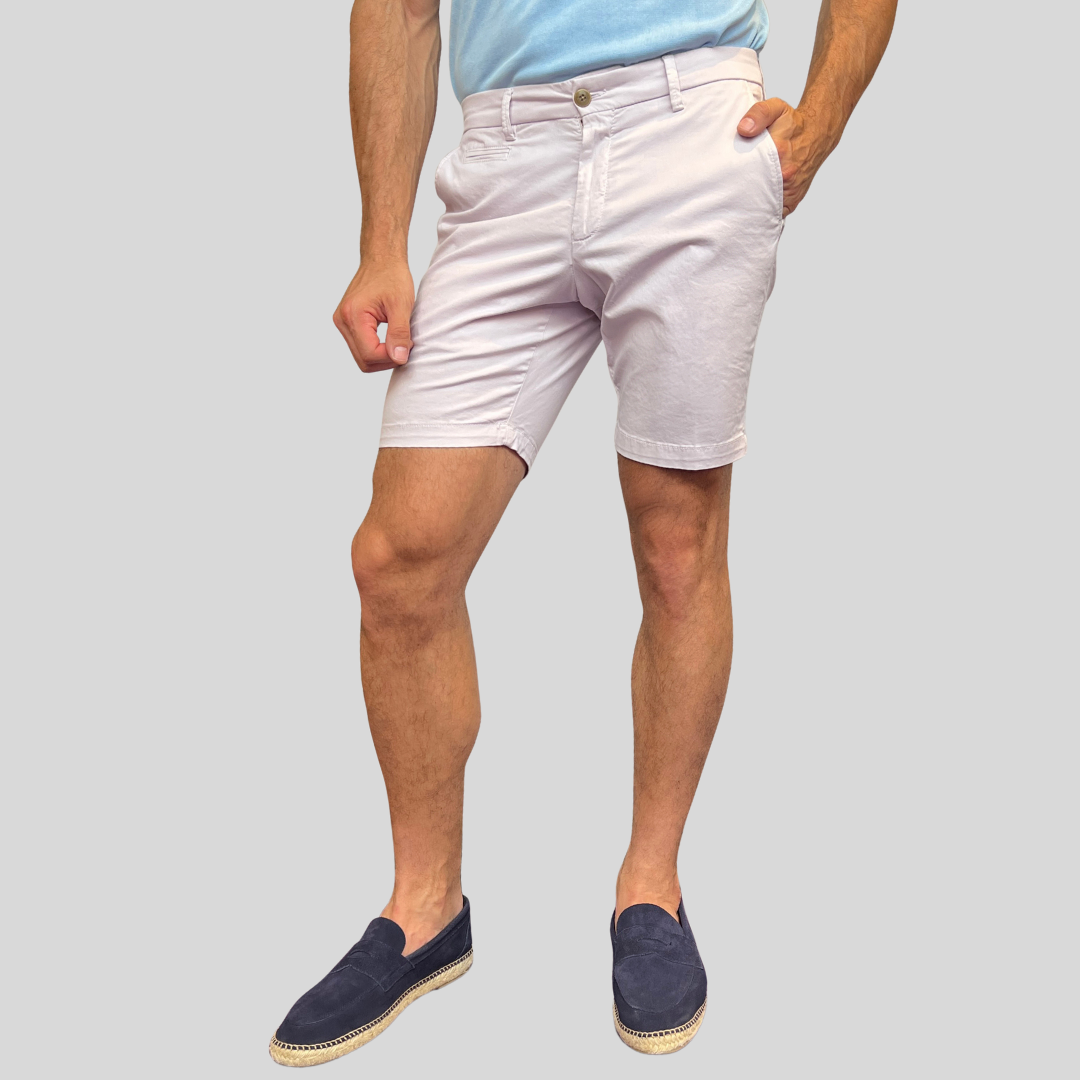 Gotstyle Fashion - Ballin Shorts Lightweight Broken Twill Stretch Cotton Short - Thistle