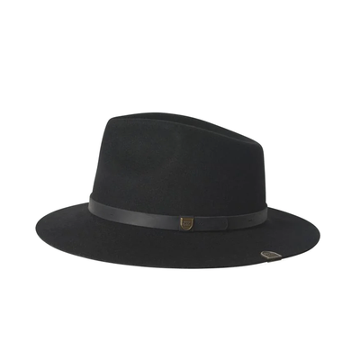 Gotstyle Fashion - Brixton Hats Brixton x Fender Jaguar Reverb Wool Felt Fedora - Black