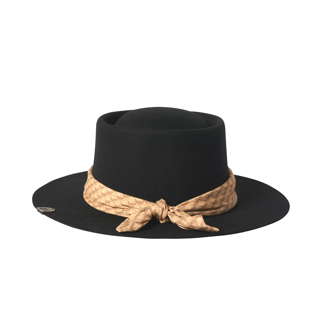 Gotstyle Fashion - Brixton Hats Brixton x Fender Jaguar Contour Wool Felt Fedora - Black