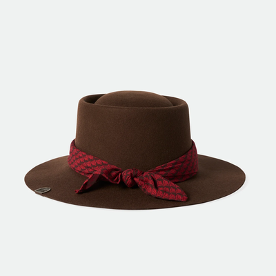 Gotstyle Fashion - Brixton Hats Brixton x Fender Jaguar Contour Wool Felt Fedora - Texas Tea