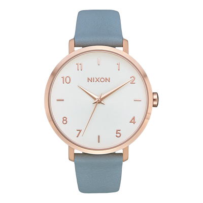 Gotstyle Fashion - Nixon Jewellery Arrow Leather - Rose Gold/Blue