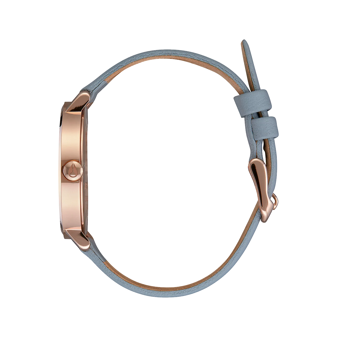 Gotstyle Fashion - Nixon Jewellery Arrow Leather - Rose Gold/Blue