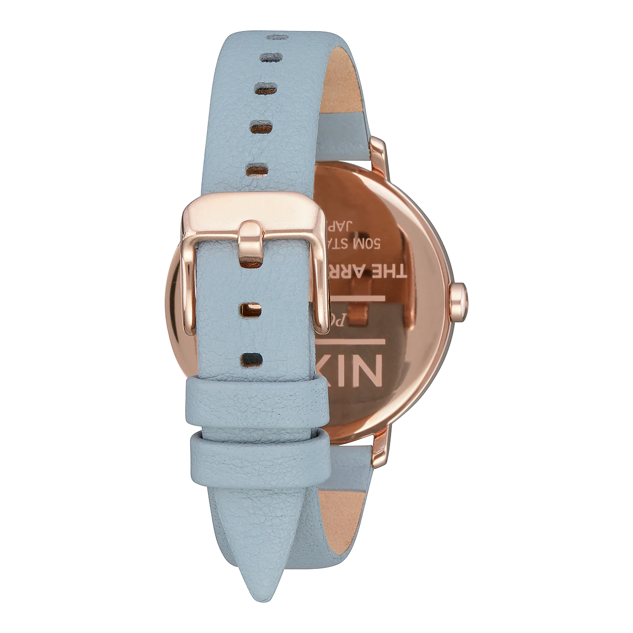 Gotstyle Fashion - Nixon Jewellery Arrow Leather - Rose Gold/Blue