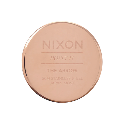 Gotstyle Fashion - Nixon Jewellery Arrow Leather - Rose Gold/Blue