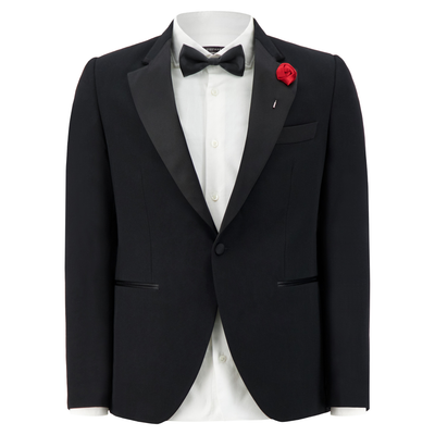 Gotstyle Fashion - Christopher Bates Tuxedo The Godfather Don Vito Corleone Tuxedo - Black