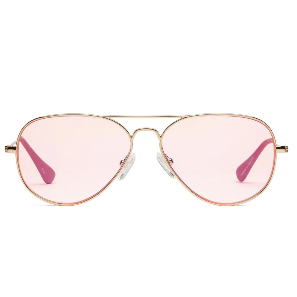 Gotstyle Fashion - Caddis Eyewear Mabuhay Aviator Reading Glasses - Polished Gold Rose