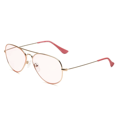 Gotstyle Fashion - Caddis Eyewear Mabuhay Aviator Reading Glasses - Polished Gold Rose