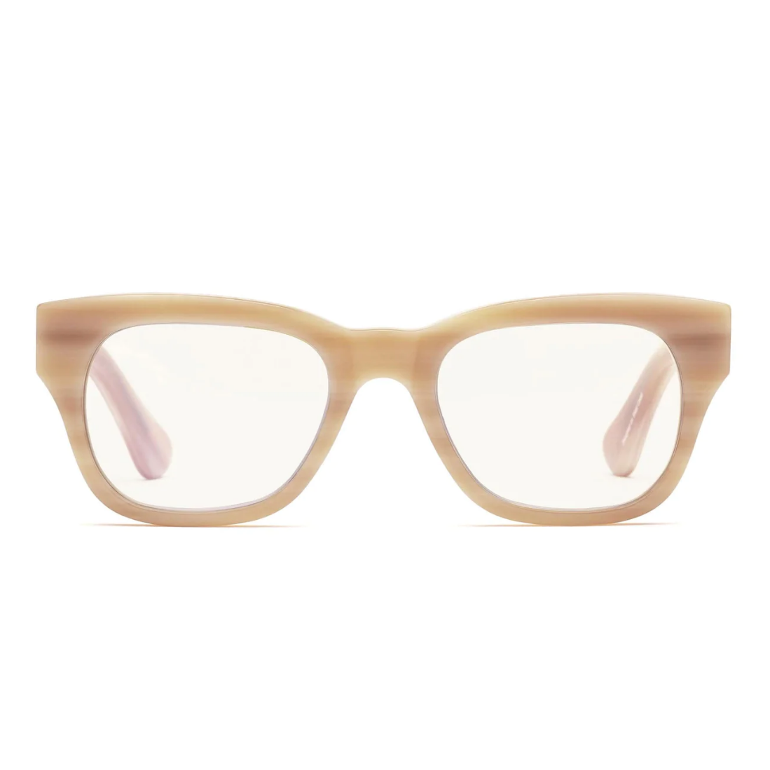 Gotstyle Fashion - Caddis Eyewear Miklos Thick Frame Reading Glasses - Polished Bone