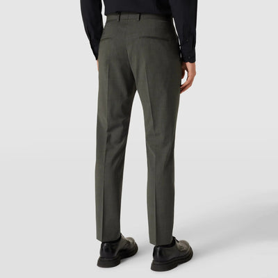 Gotstyle Fashion - Tiger Of Sweden Suits Wool Blend Plain Weave Dress Pant - Green