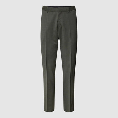 Gotstyle Fashion - Tiger Of Sweden Suits Wool Blend Plain Weave Dress Pant - Green