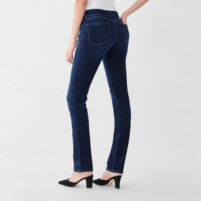 Gotstyle Fashion - DL1961 Denim Coco Slim Straight Curvy Mid-Rise - Indigo