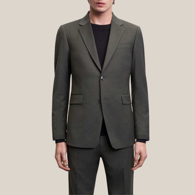 Gotstyle Fashion - Tiger Of Sweden Blazers Solid Wool Blazer - Dark Olive