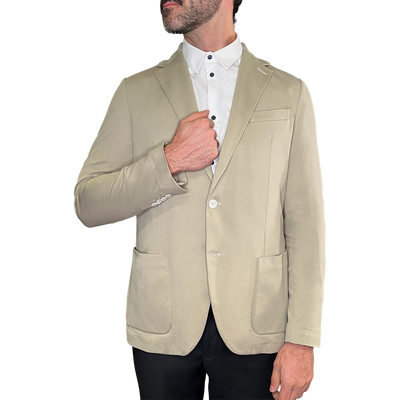 Gotstyle Fashion - Circolo 1901 Blazers Patch Pocket Stretch Pique Jersey Blazer - Mint