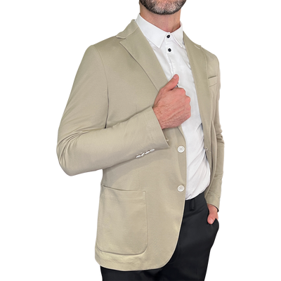 Gotstyle Fashion - Circolo 1901 Blazers Patch Pocket Stretch Pique Jersey Blazer - Mint