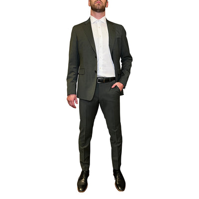 Gotstyle Fashion - Tiger Of Sweden Suits Wool Blend Plain Weave Dress Pant - Green